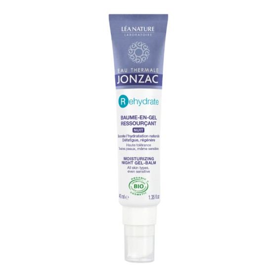 Baume-en-gel H2O Booster nuit BIO REhydrate 40 ml - Jonzac Baume-en-gel H2O Booster nuit BIO REhydrate 40 ml - Jonzac