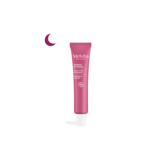 Gelée Nuit Revitalisante Source de Roses 40 ml - Melvita