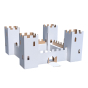 Château en carton Blanc - Paperpod