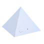 Pyramide en carton Blanc - Paperpod