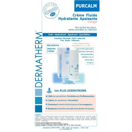PurCalm - Crème fluide Hydratante Apaisante