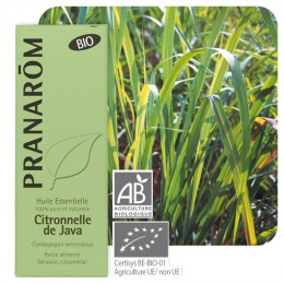 Huile essentielle de Citronnelle de Java BIO 10 ml - Pranarôm
