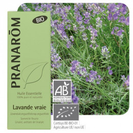 Huile essentielle de Lavande vraie BIO 10 ml  - Pranarôm