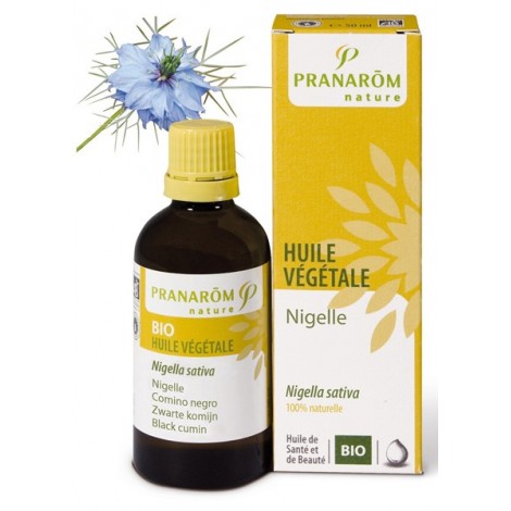 Huile végétale de Nigelle ou Cumin Noir BIO - 50 ml Huile végétale de Nigelle ou Cumin Noir BIO - 50 ml