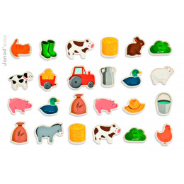 Magnets "Ferme" - à partir de 18 mois