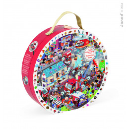 Puzzle d'observation "Pompiers" - A partir de 6 ans