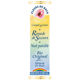 Remède de Secours Nuit Paisible - EN GOUTTES - 20 ml