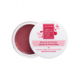Baume tout rose pour lèvres et pommettes - 12 g