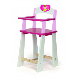 Chaise haute pour poupée "Petite Fée" - à partir de 3 ans
