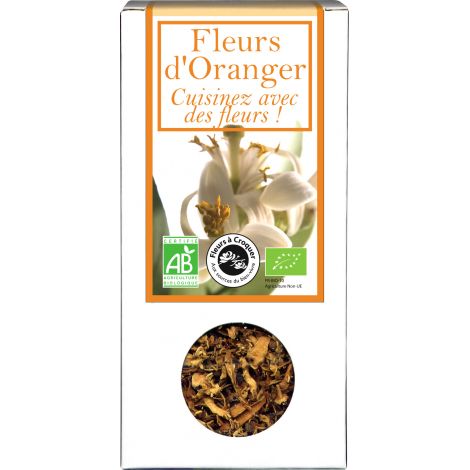 Fleurs à croquer Fleur d'Oranger  30 g