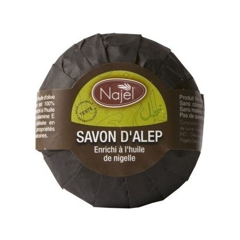 Savonnette d'Alep à l'huile de nigelle 