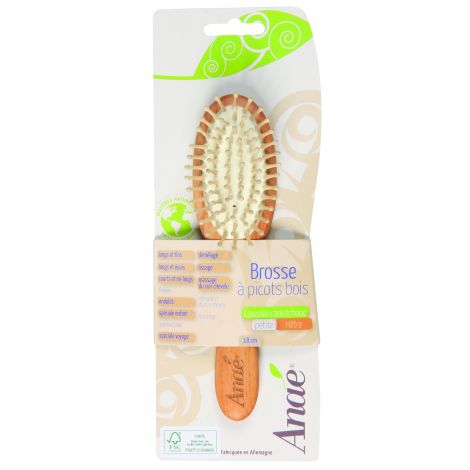 Petit brosse à picots - bois de hêtre et coussin caoutchouc