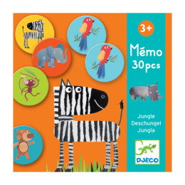 Mémo jungle - à partir de 3 ans
