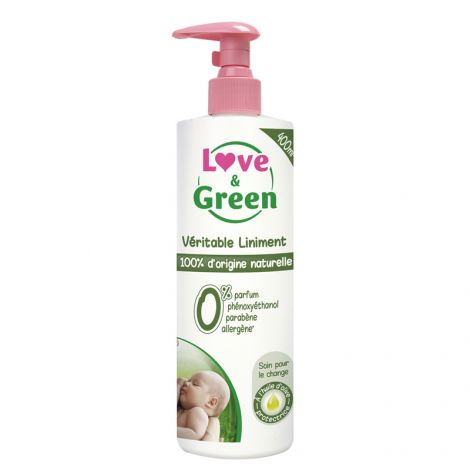 Liniment sans parfum 500 ml - Love & Green Liniment sans parfum 500 ml - Love & Green