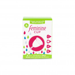 Coupe menstruelle Tige + étui stérilisateur