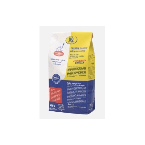 Lessive poudre ultra concentrée 800 gr Lessive poudre ultra concentrée 800 gr