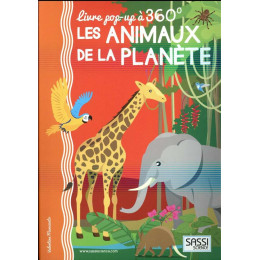 Livre Pop up 360° Les animaux de la planète - à partir de 6 ans