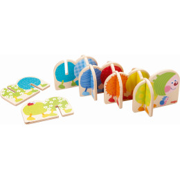 Jeu à enficher 'Petite chenille' - à partir de 2 ans