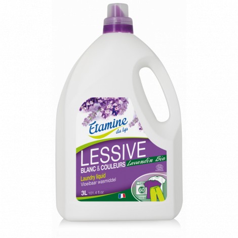 Lessive liquide Blanc et couleurs 3 l - Etamine du Lys Lessive liquide Blanc et couleurs 3 l - Etamine du Lys