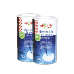 2 x Bicarbonate de soude Alimentaire