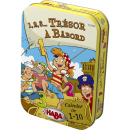 Jeu de chiffres '1,2,3... Trésor à bâbord' - à partir de 5 ans