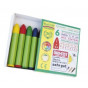 6 Pastels à la cire - à partir de 3 ans
