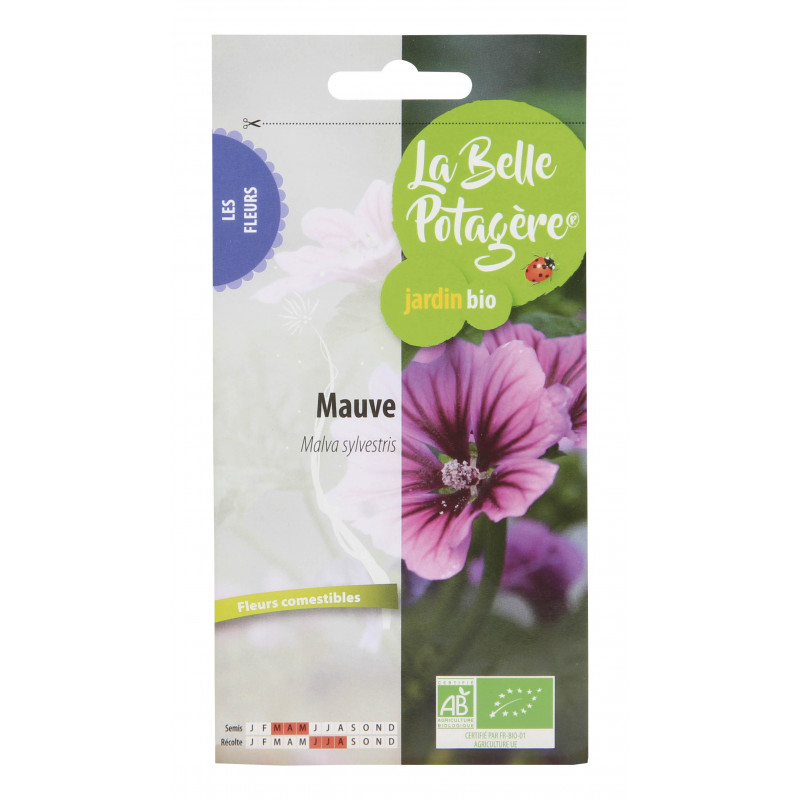 La Belle Potagère - Mauve - Malva sylvestris - 1g - Sebio