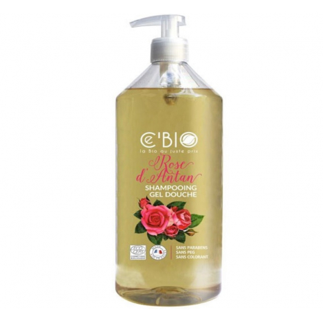 Shampooing Gel douche Bio Rose d'Antan 500 ml