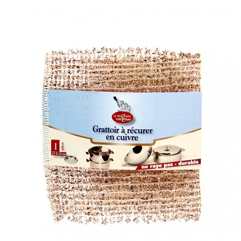 Grattoir à récurer en cuivre Grattoir à récurer en cuivre