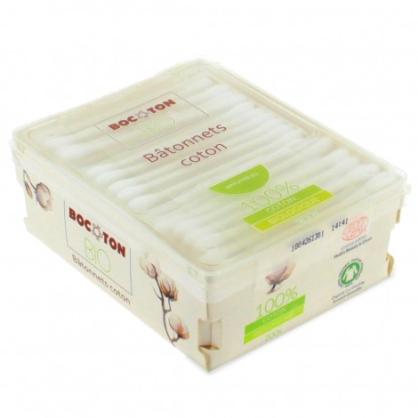 Coton tige en coton Bio 200 pièces