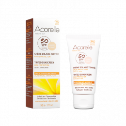 Crème solaire teintée Abricot 50 SFP 50 ml