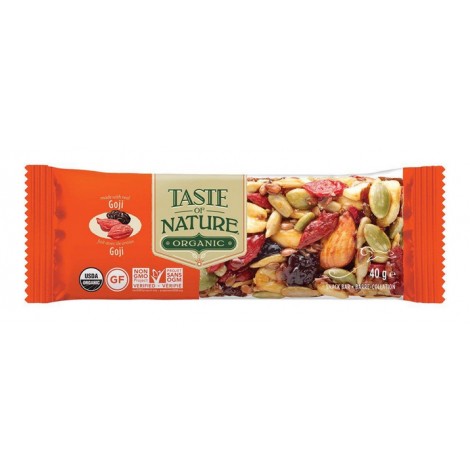 Barre aux noix et fruits secs - Goji - 1 x 40 g Barre aux noix et fruits secs - Goji - 1 x 40 g