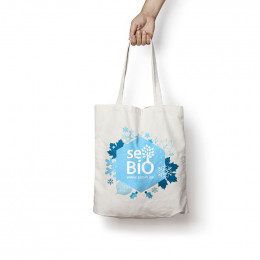 Sac à anses longues en coton BIO - Hiver