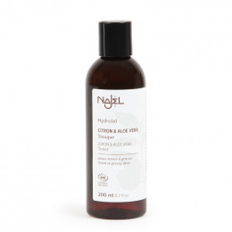 Hydrolat de citron et aloe vera BIO - tonique - 200 ml