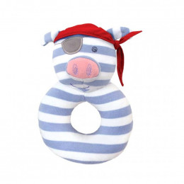 Hochet Pirate Cochon Coton Bio - Dès la naissance