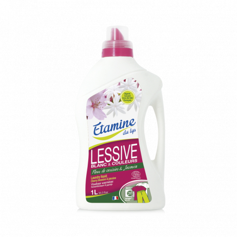 Lessive liquide - fleur de cerisier et jasmin - 1 l