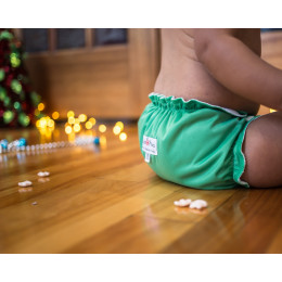 Couvre couche lavable - Vert - Happy Holladays