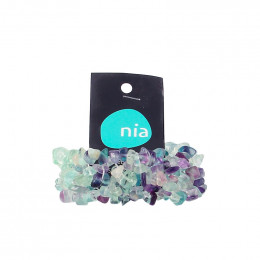 Bracelet baroque large Fluorite