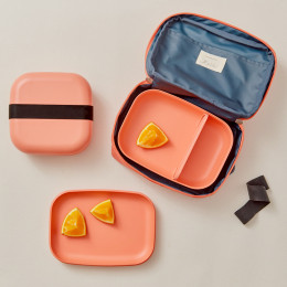Lunch bag Go REPet - Coral et storm
