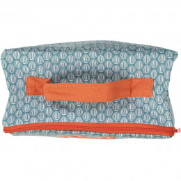 Valisette / vanity case en coton BIO - Ecureuil