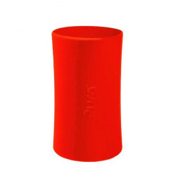 Manchon long en silicone pour biberon - Orange