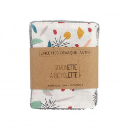 Lingettes démaquillantes - 8 x 10 cm - lot de 5 - Feu d'artifice