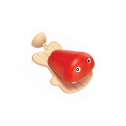 Castagnette poisson rouge - à partir de 12 mois