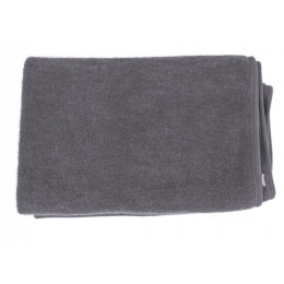 Couverture en polaire de laine - 90 x 70 cm - Anthracite