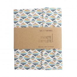 Sac à tartines - 35 x 40 cm - Coquillages