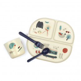 Set repas enfant - Royal blue