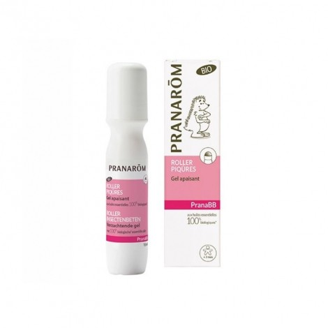 PranaBB : roller piqûres gel apaisant BIO - 15 ml PranaBB : roller piqûres gel apaisant BIO - 15 ml
