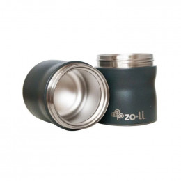 Boîte isotherme double en inox - 235 ml - Noir
