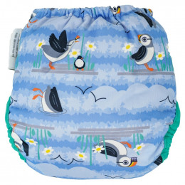 Culotte de protection pour couches lavables - Taille unique pressions - Puffin