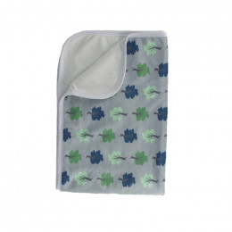 Tapis couverture de change - Gris arbres